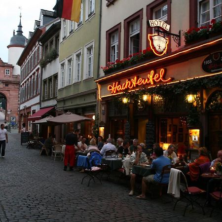 Hotel-Restaurant Hackteufel Heidelberg Exterior photo